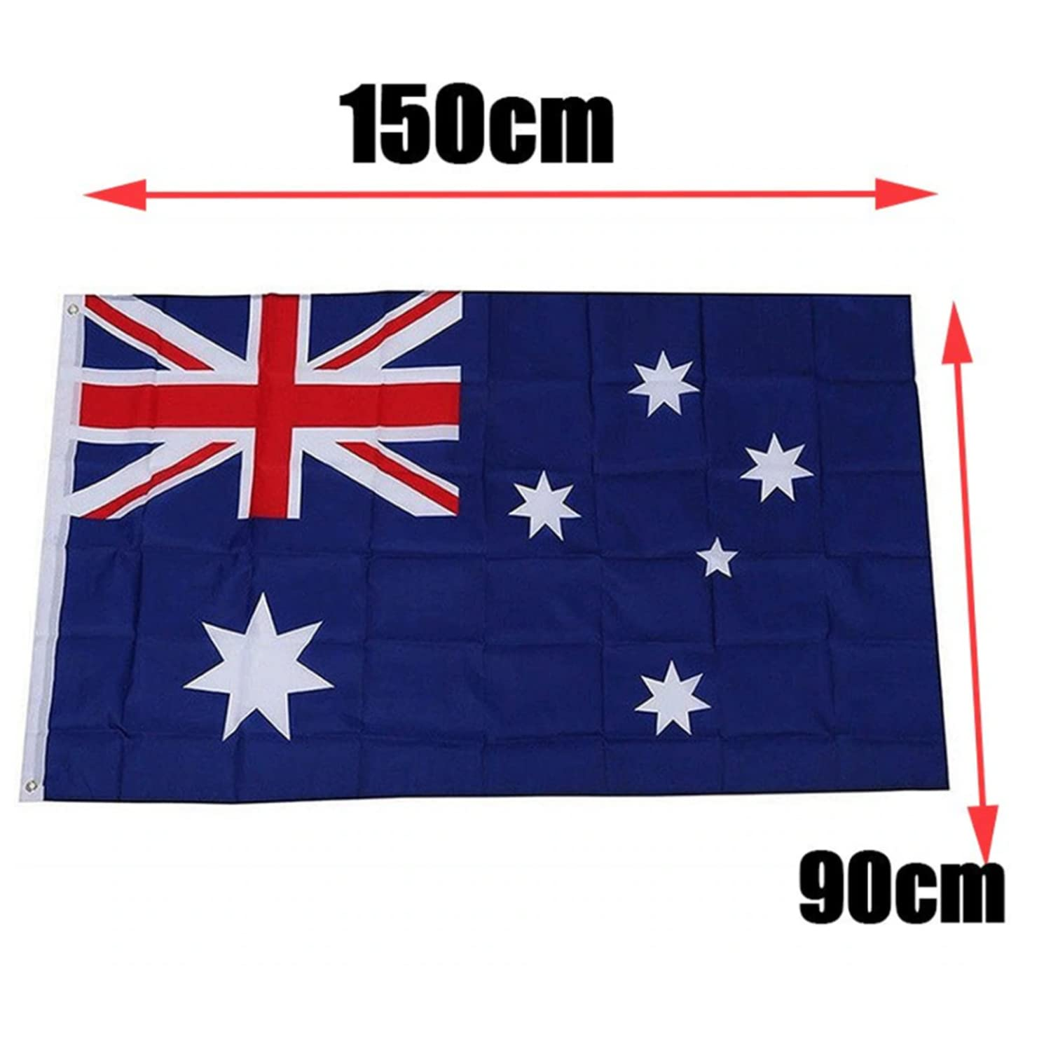 Large Australian Flag Outdoor Australia Day Party Aussie Oz Aus Festival image number 5