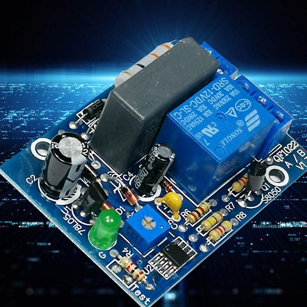 Timer Delay Switch Module, AC 100V~250V Timing Turn On/Off Board Relay Module for Lighting Equipment and Electrical Appliance (0~10Hours) image number 2