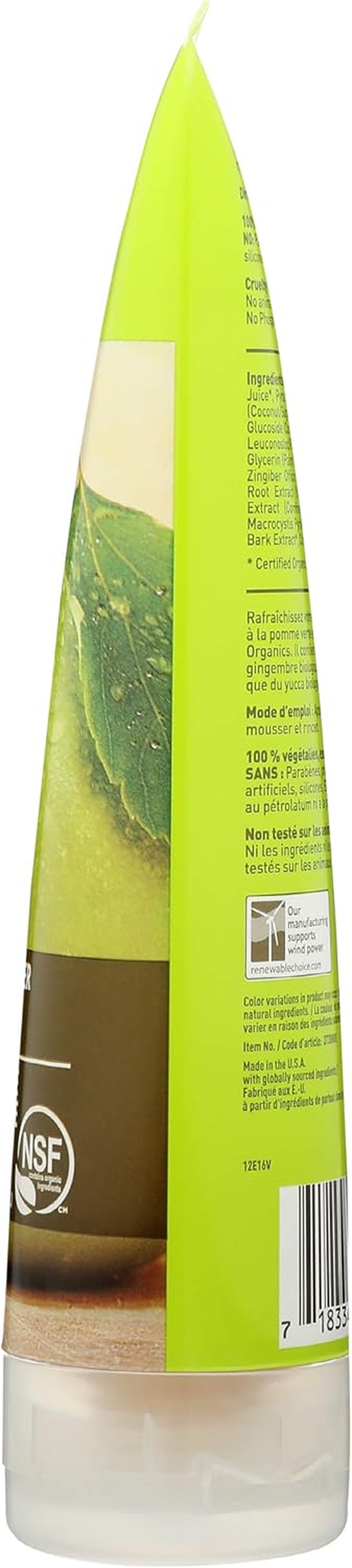 Desert Essence Body Wash, Green Apple and Ginger, 8 Fluid Ounce image number 6