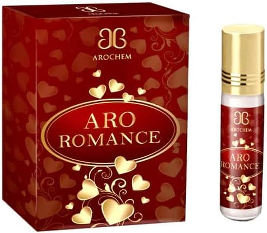 Aro Romance Pure Perfume, 6Ml, Alcohol-Free, Red Heart Design Alcohol-Free Long Lasting for Unisex