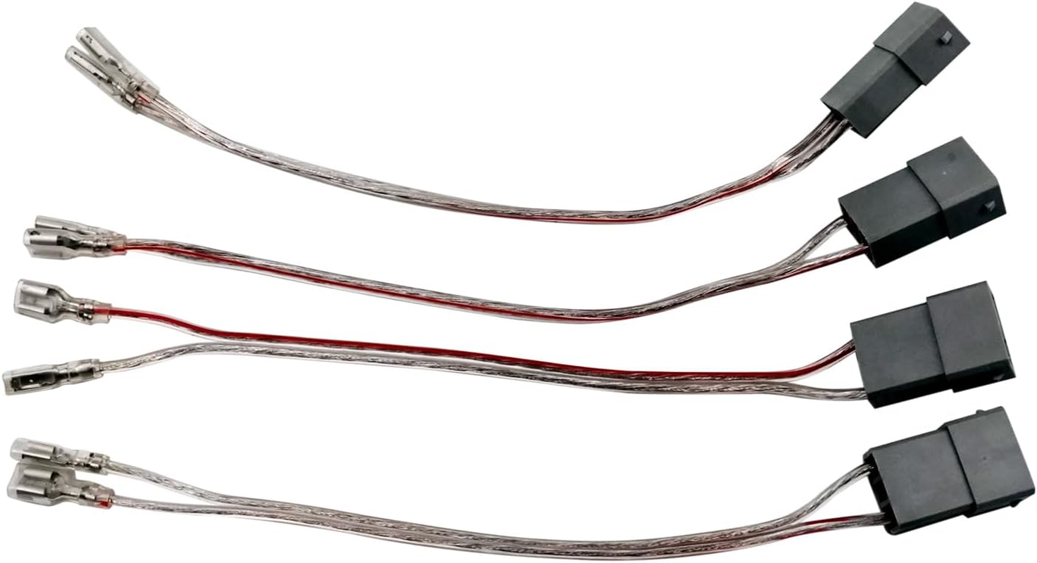 Car Stereo Door Speaker Adapter Mounting Plates 6.5/6.75 Inch 165Mm Spacer Rings Bracket with Wiring Harness Fit for Hon-Da Civic 2006-2011 CRV 2012-2013 Insight 2010-2013 Odyssey CRZ 2011-2013 image number 1