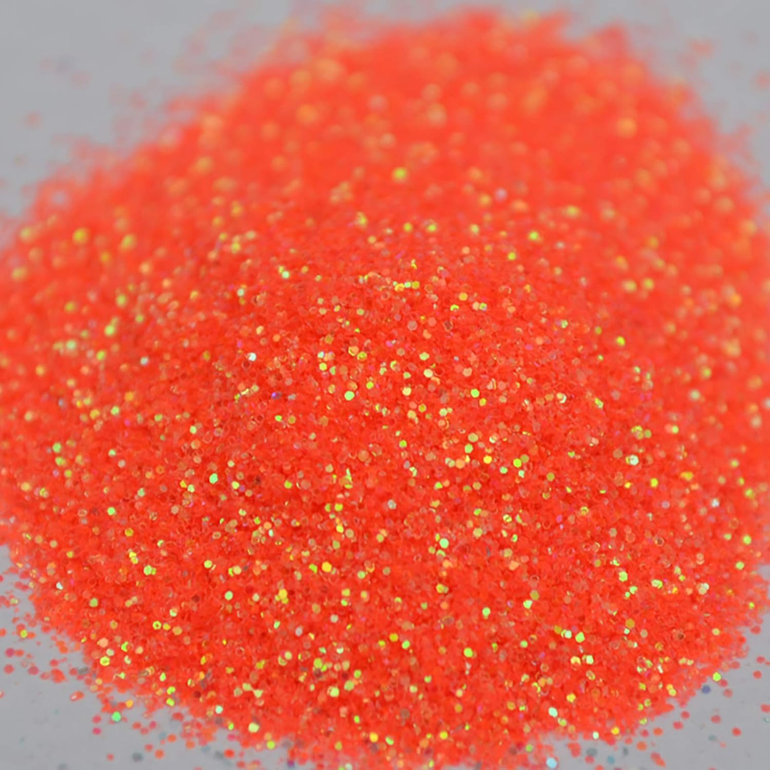 1 Pc Leaf Flakes for DIY Crafts Arts Nail Sticker Gilding Painting Fairy Nail Powders Powder Orange Red image number 4