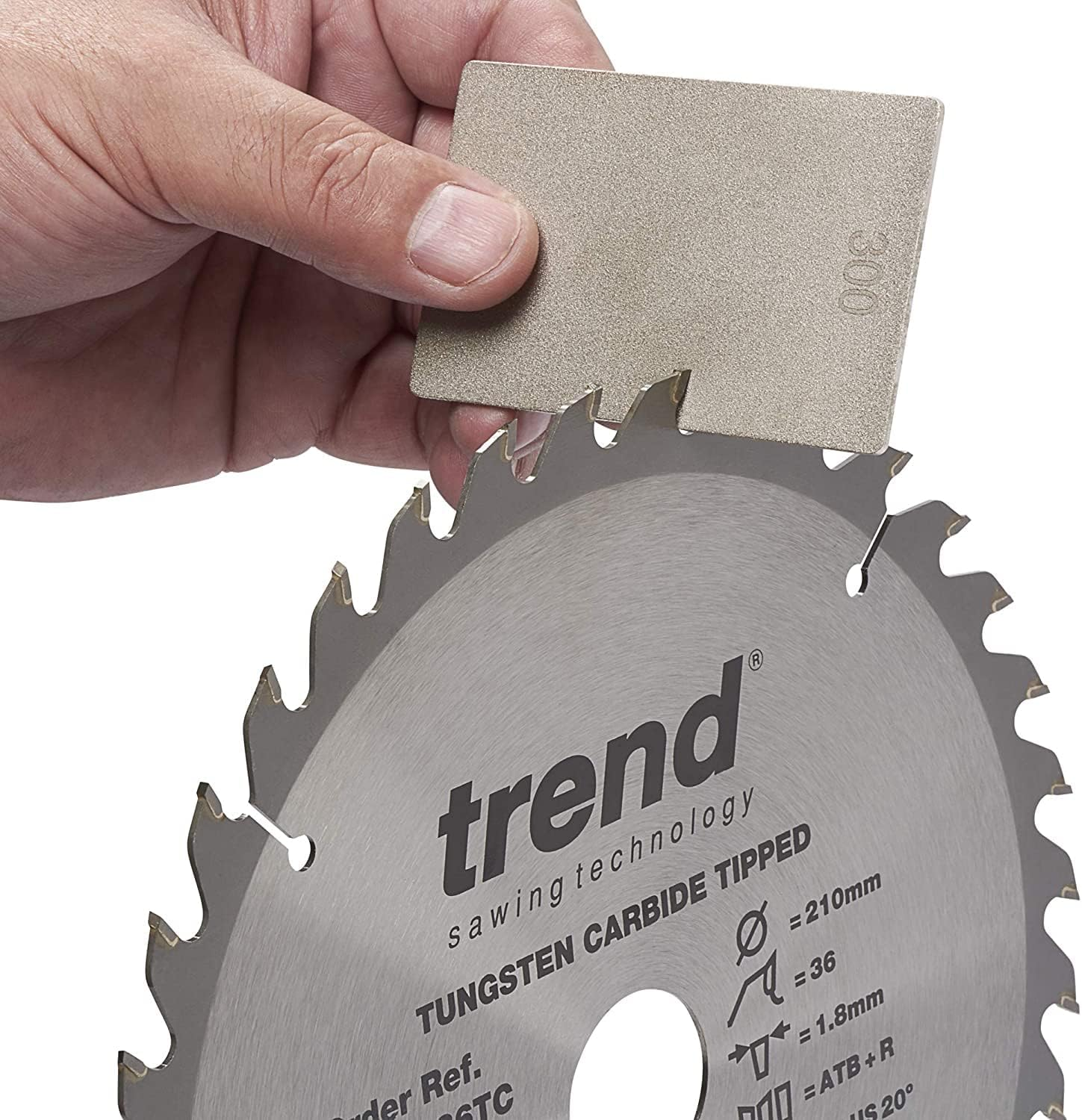 Trend Complete Diamond Sharpening Kit: Double-Sided Credit Card Stone & Mini Taper File W/Lapping Fluid, Cleaning Block, Instructional DVD & Guide, DWS/KIT/C image number 5