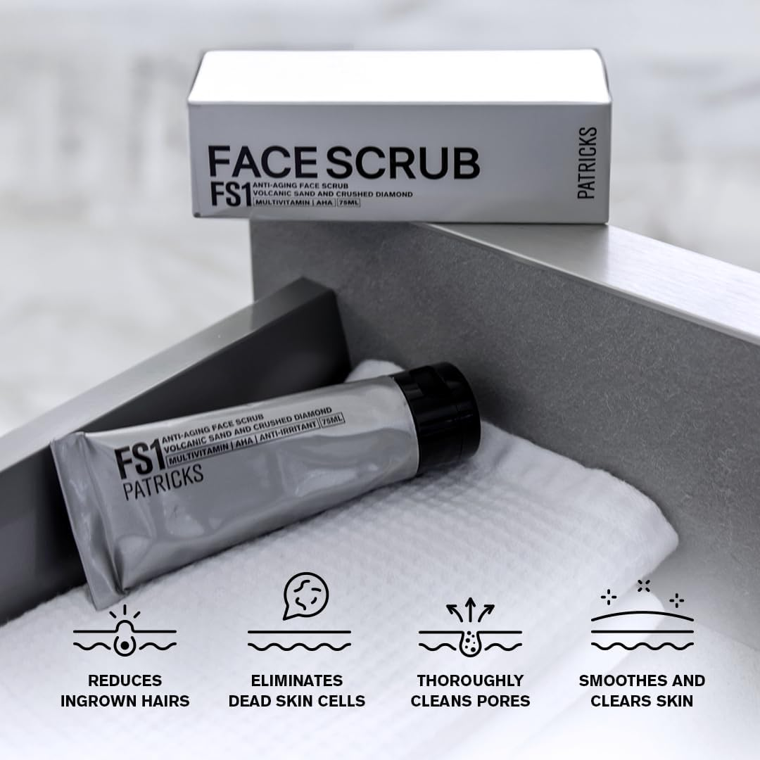 Patricks FS1 Volcanic Sand and Crushed Diamond Face Scrub, 75 Ml image number 4