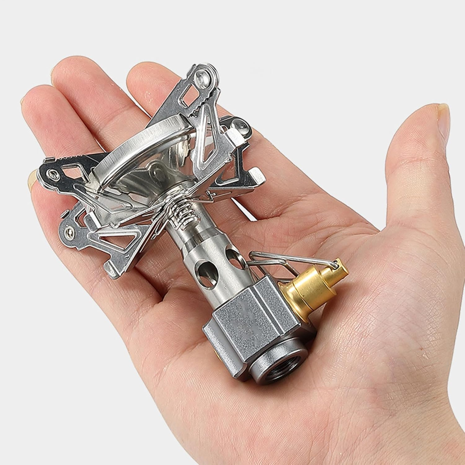 Camping Air Stove Heads | Air Tank Head - 3300W High Firepower, Camp Stove Attachment, Replacement Stove Burner Parts, Camping Gear for Outdoor Cooking Picnic Hiking image number 4