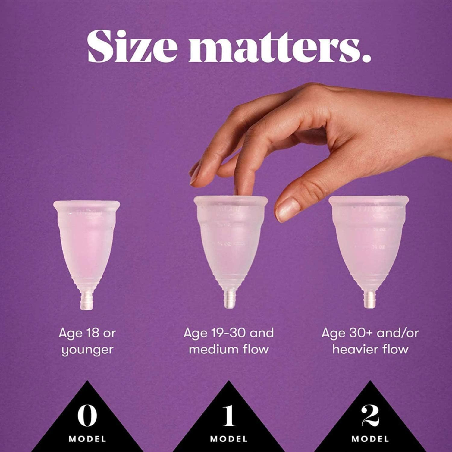 Divacup Model 2 Menstrual Cup, Frosted White image number 5