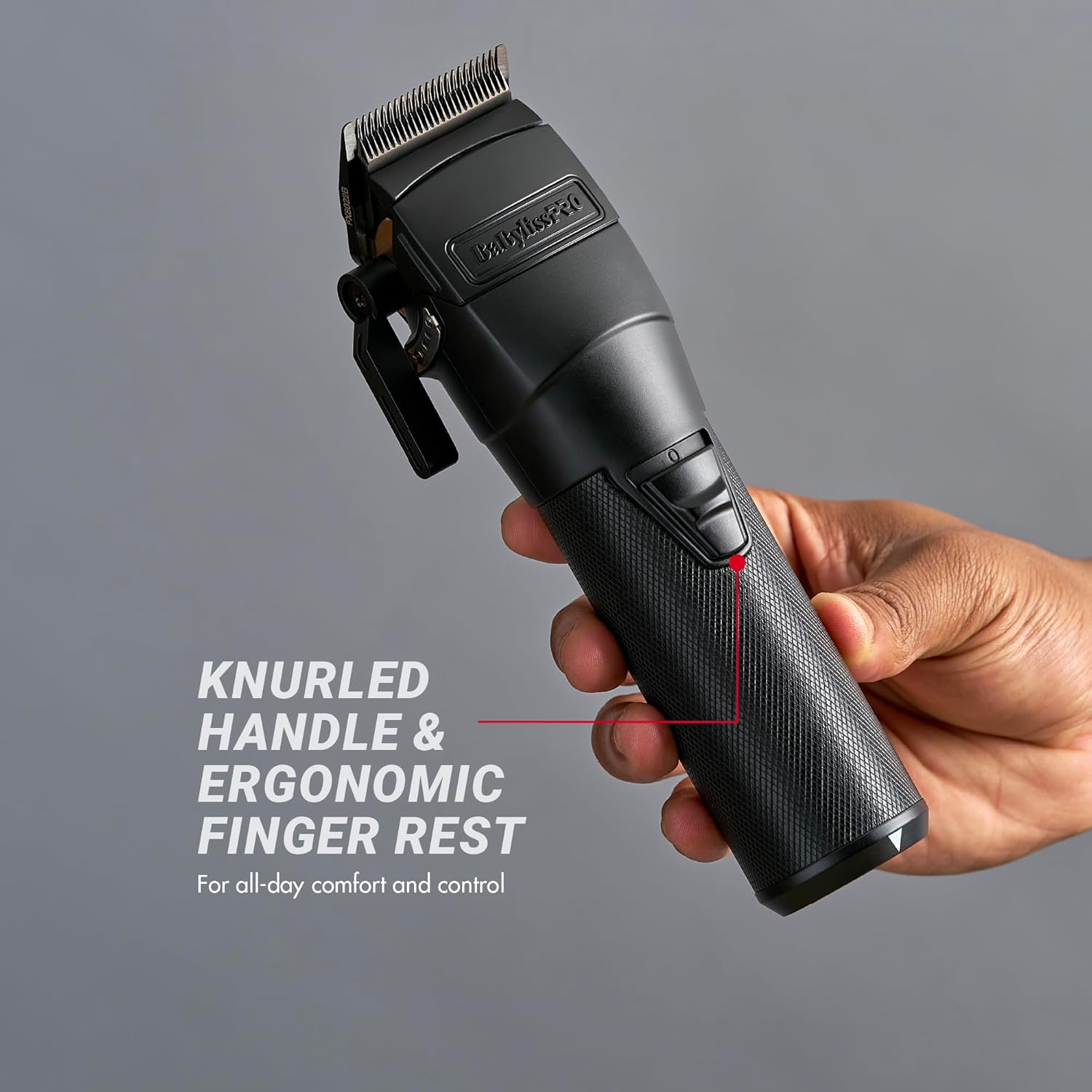 Babylisspro FXONE Professional Cordless Clipper in Black - Beard Trimmer for Men, Professional Stylist & Barber Clippers, USB-C Cordless Hair Clippers for Men - Gold image number 7