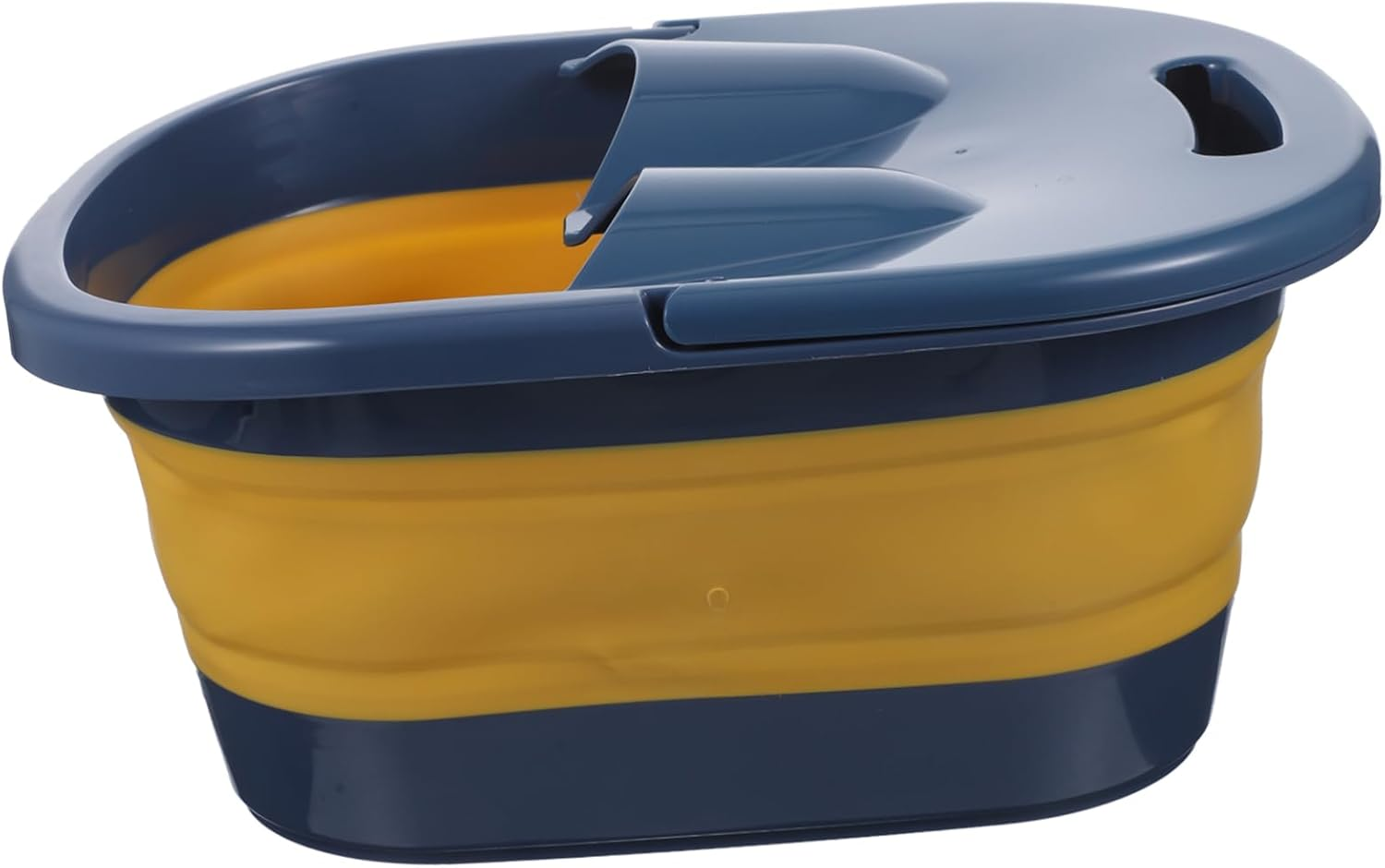 COOLHIYA Soaker Bath Foot Basin Bucket Portable Tub Foldable Wash Soak Hot Large Tall Inflatable Spa Foot Bath Soak Tub Bathtub Extra Travel Lightweight Fold Leg Pot Footbath Washer Constant Square Detox Pedicure Drainage Temperature Basket Dish Tray Slip Water Bowl Foot Bath Basin for Soaking Feet Ice Bubble-Footed Shower Sink Heel Desiccant Scraper Gel Bag Camp Cover Wide Container Pool Tank Handle Outdoor Plastic Sponge Organiser Loofah Dispenser Hike Seat Grout