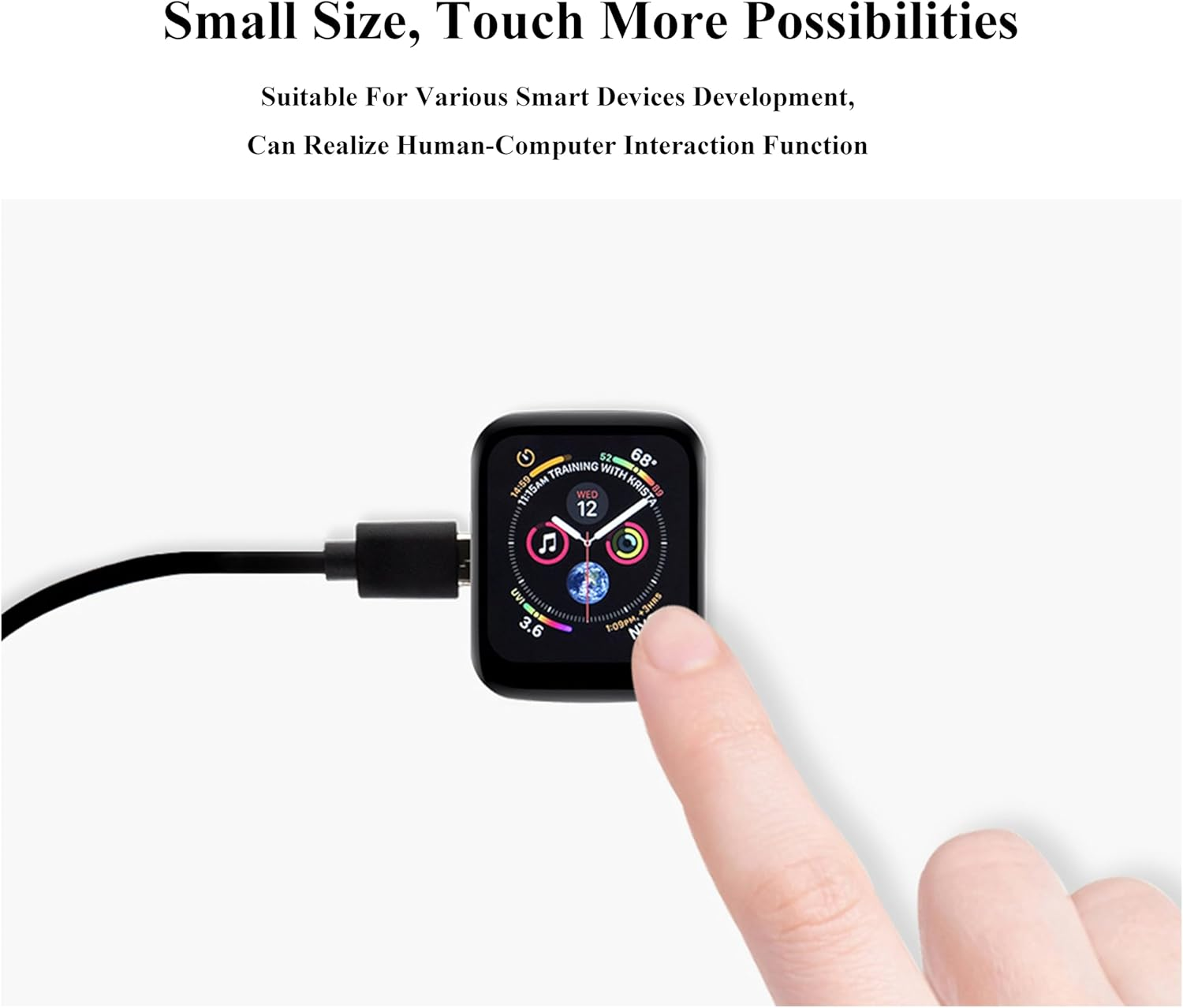 ESP32-S3 1.69Inch Touch Display Development Board, 240&times;280 Pixels, 262K Color, Micro LCD Display with ESP32-S3, Accelerometer and Gyroscope Sensor image number 6