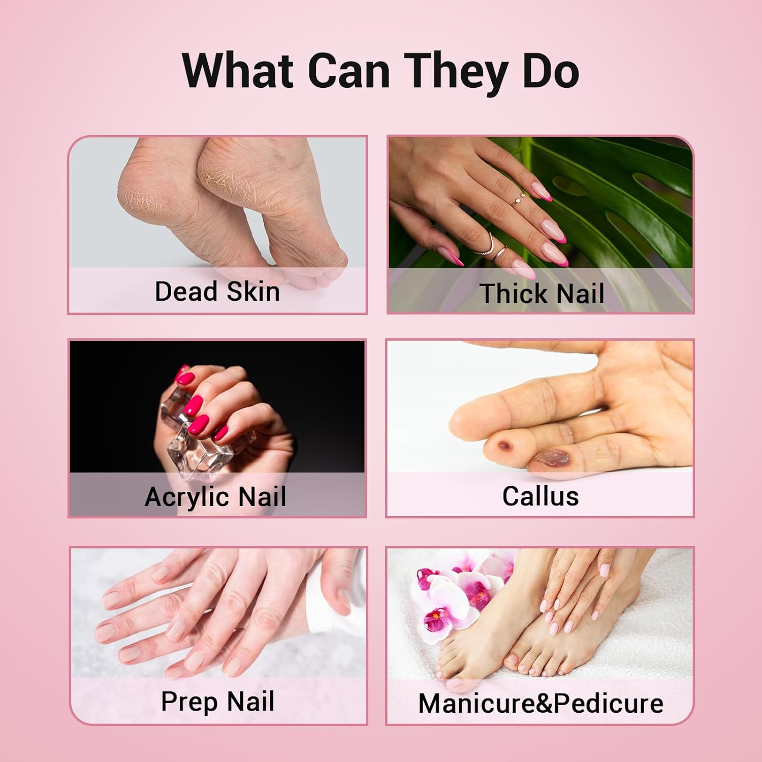 Melodysusie 100 Pcs Nail Drill Bits Sanding Bands for Nail Drill 180 Fine Grit Nail File Sanding Bands for Acrylic Nails Gel Manicures and Pedicure image number 3