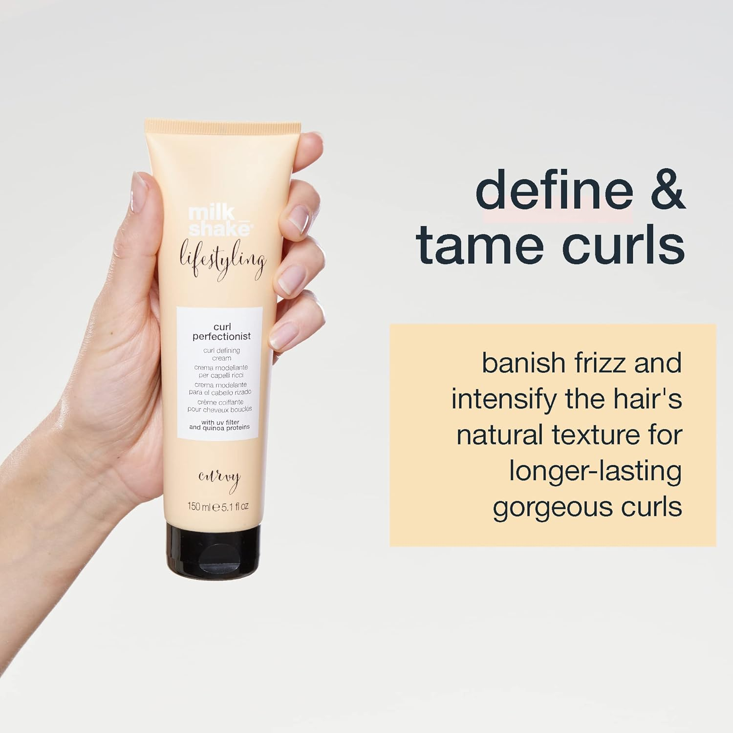 Milk_Shake Lifestyling Curl Perfectionist Modelling Curls Cream 150 Ml image number 6