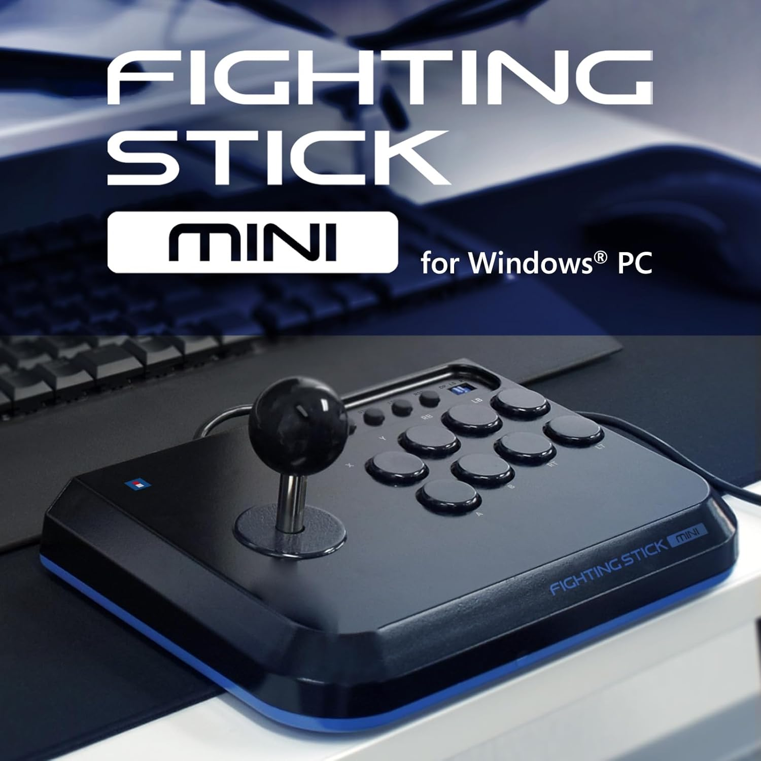HORI Fighting Stick Mini for Windows PC: USB, Arcade Stick, Arcade Stick, PC (Windows 11 / 10) image number 3