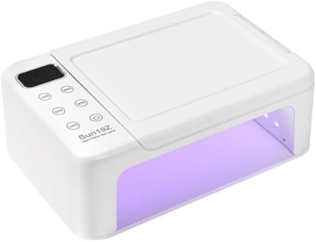 180W UV Nail Lamp Professional LED Gel Polish Dryer, Manicure Art Curing Nail Light, 63 Lamp Beads, with LED Display Screen