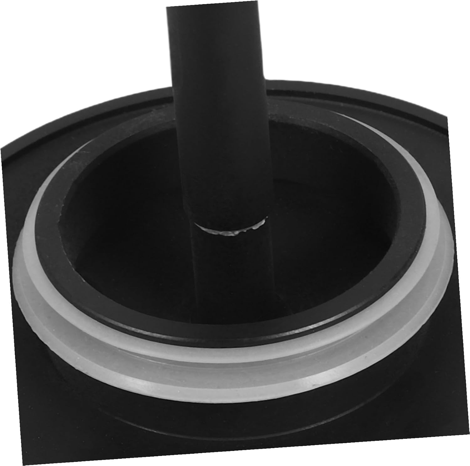 ARTSEWPLY Bathtub Drain Stopper Cover 70Mm Matte Black Metal Shower Drain Plug with Rubber Seal for Bathroom and Kitchen Sink image number 5