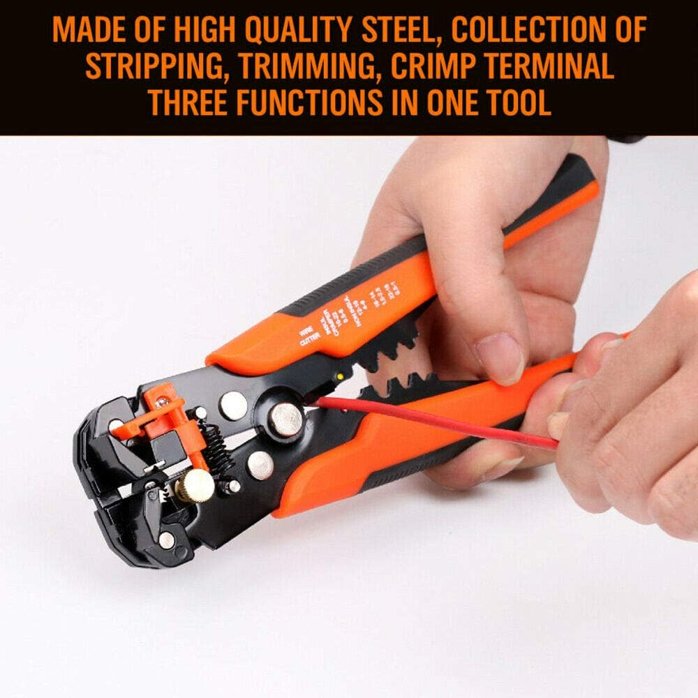 OZSTOCK&reg; Automatic Wire Stripper Pliers Electrical Cable Crimper Terminal Tool image number 6