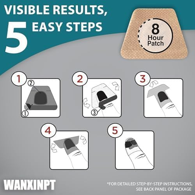 Multi-Purpose Nail Repair Patches - 14 Count - Nail Repair for Damaged Nails, 8-Hour Nail Treatment Restores Healthy Appearance image number 4