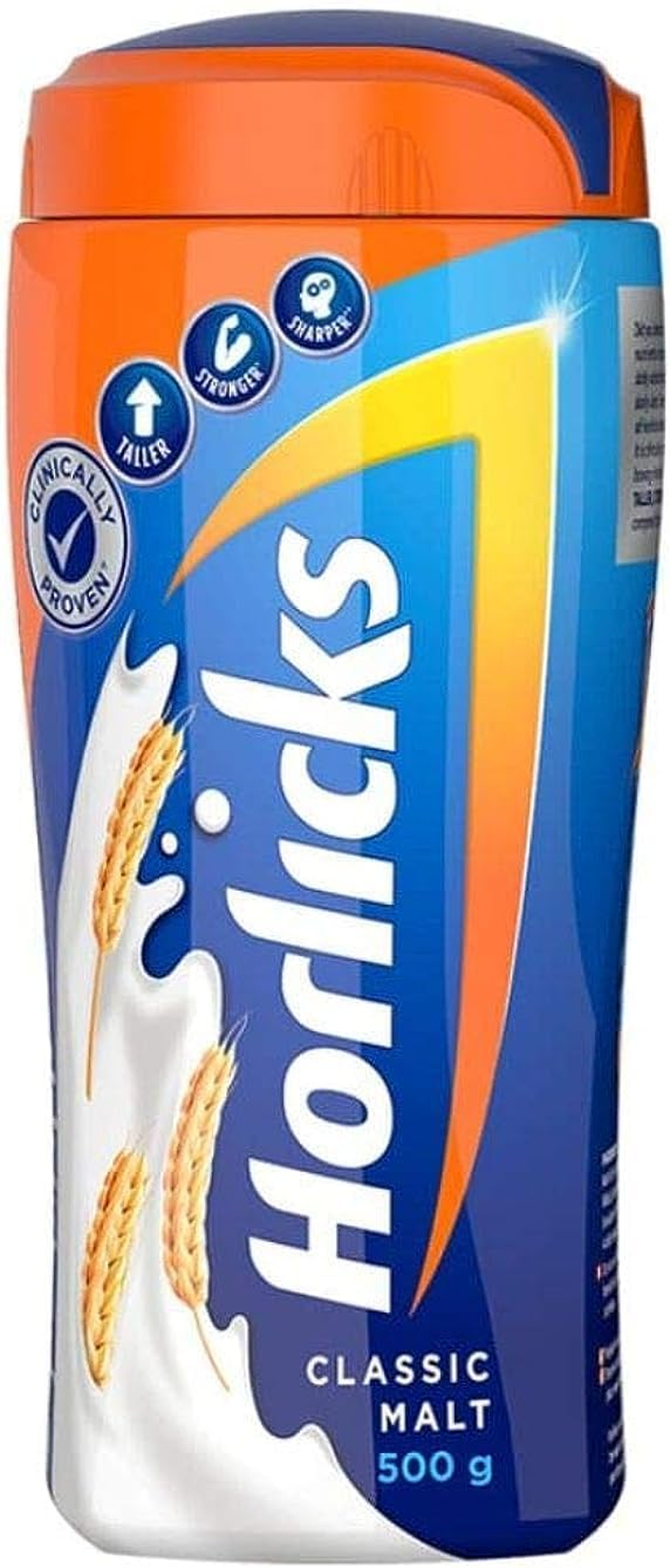 Horlicks Original Classic Malt Plain, 500 Gram image number 5