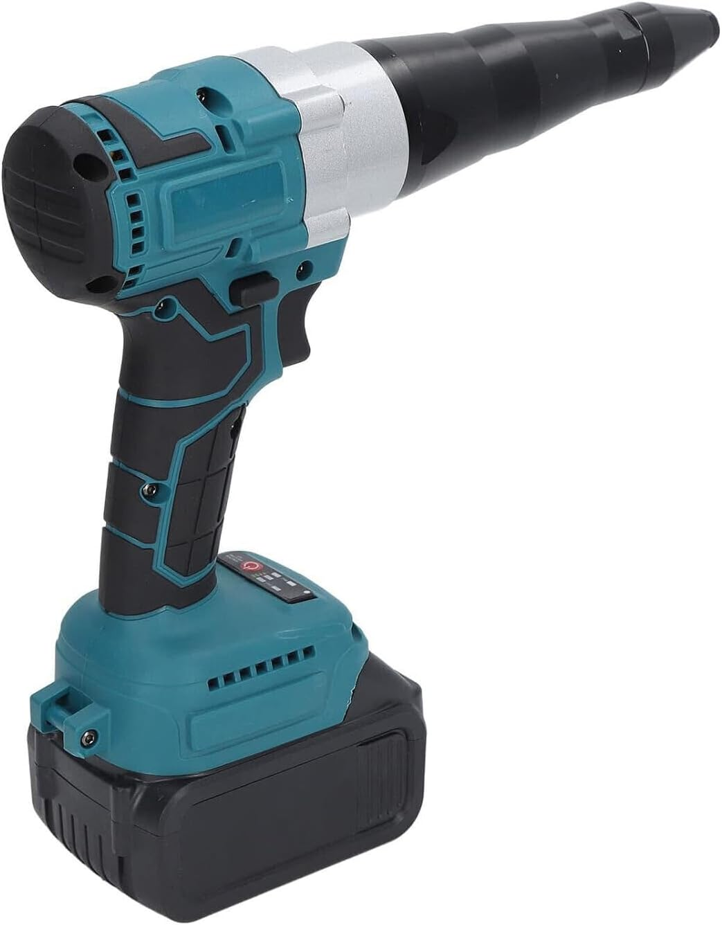 Tootoo Brushess Cordless Rivet Gun Automatic Pop Gun for Makita 18V Two Battery image number 4