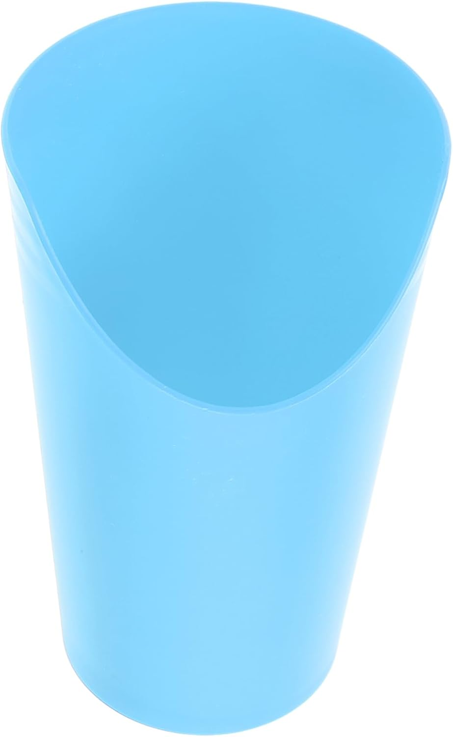 FRCOLOR Red Reusable Nosey Cup Adaptive Easier Drinking Cup for Seniors Elderly Adults