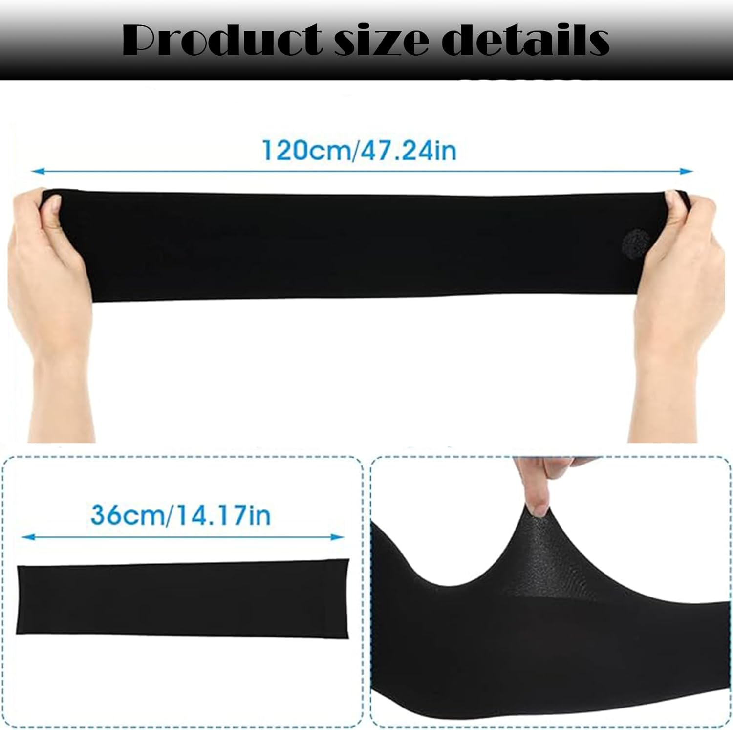 6 Pairs Cooling Arm Sleeves, Sleeves Arm Cover,For Volleyball Basketball Fishing Golfing Cycling Outdoor Sports, Multicolor, Medium image number 1