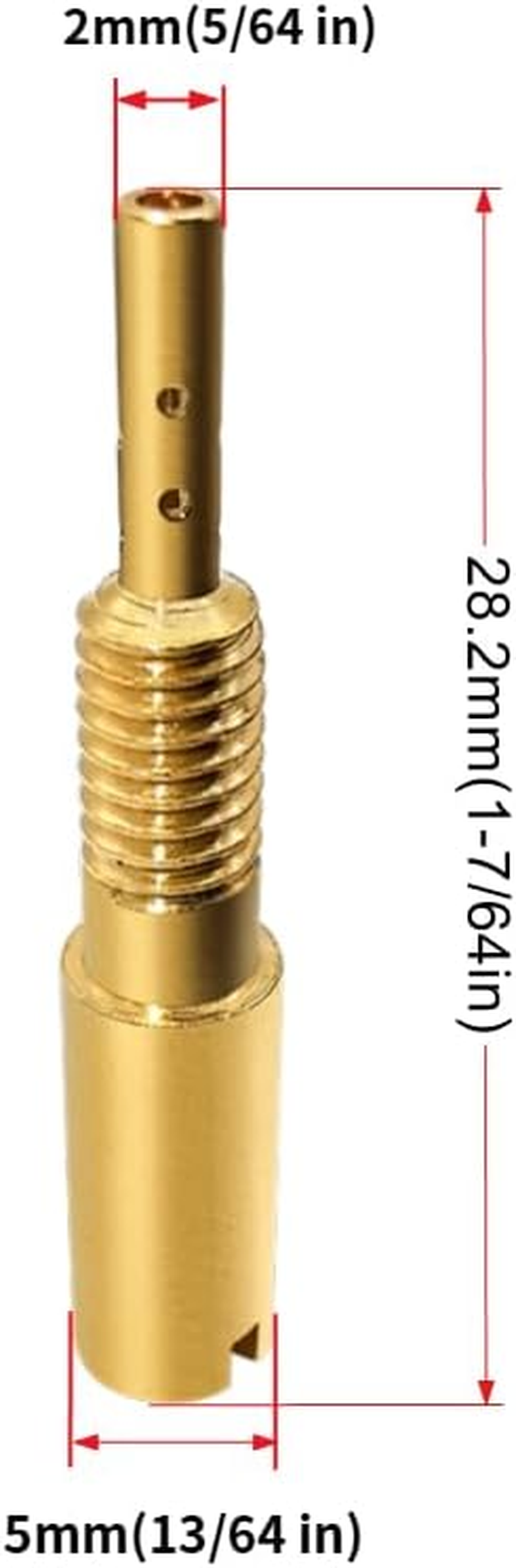 Strongthium 42 Pcs Carburetor Jet Kit for Mikuni Main & Pilot Slow Jet N100.604 VM28/486 VM4/042 VM22/210 image number 4