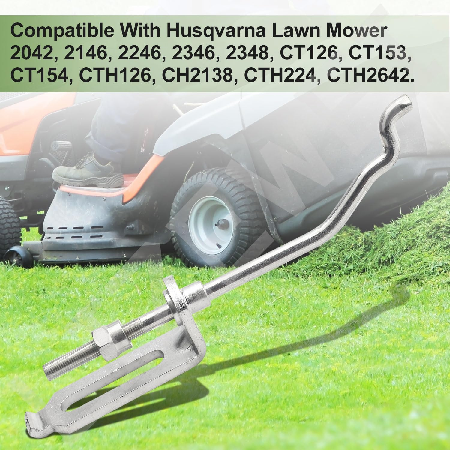 589464807 Link Lift Susp Mower Rear Compatible with Husqvarna YTH20K46 and Most LT CT TS YT Series Riding Lawn Mower, Replaces 532195181 589464803, 1 X Link Assembly (1 Pcs) image number 6