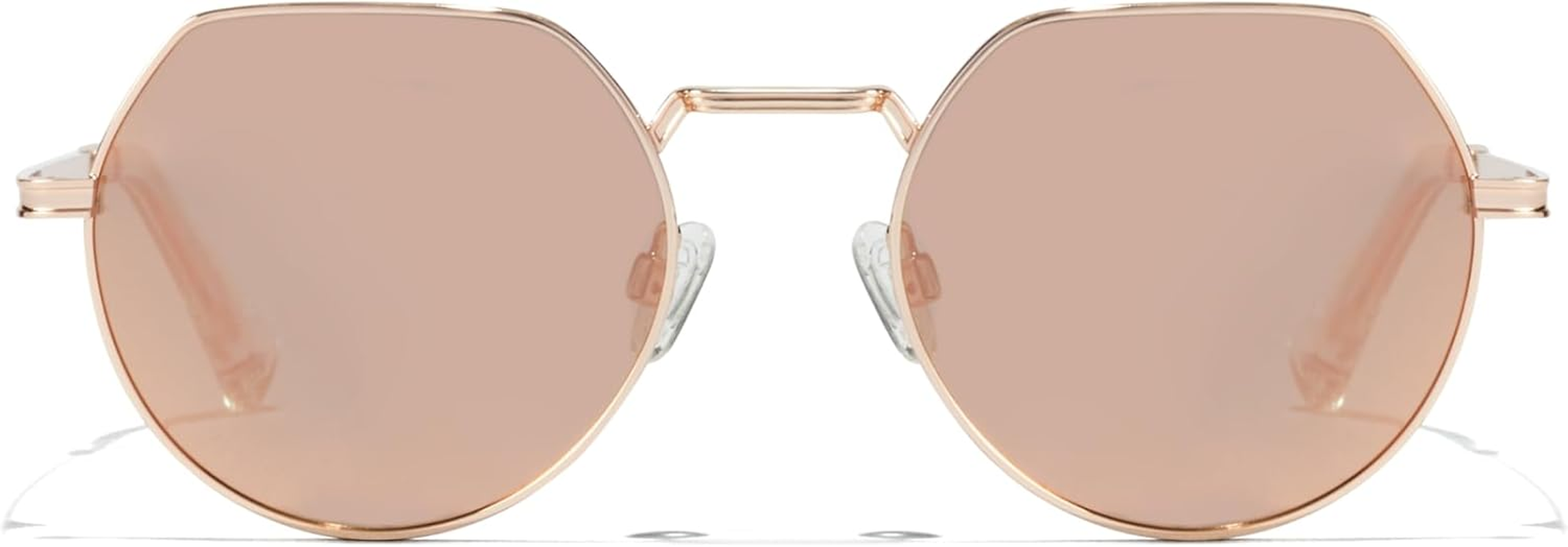 HAWKERS Sunglasses Women - Protection UV400 - AURA Model - Geometric and Rounded Sunglasses - Black image number 6