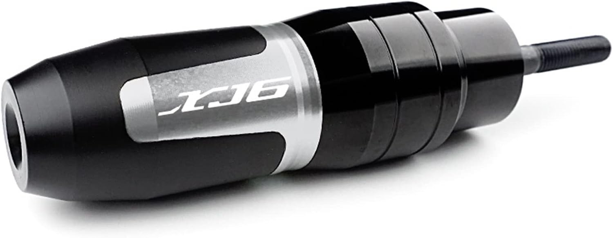 Motorbike Frame Sliders for YAMAHA XJ6 XJ-6 DIVERSION Motorcycle Accessories CNC Frame Crash Pads Exhaust Sliders Crash Protector with Logo (Color : Gray, Size : 1 Piece)