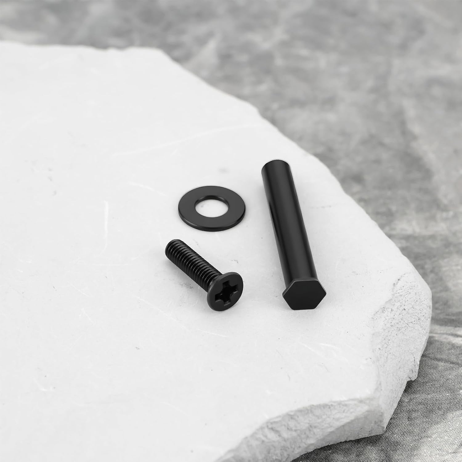 8Pcs Chassis Fan Radiator Fixing Screws Model WT01 Suitable for PC Black - Black image number 6