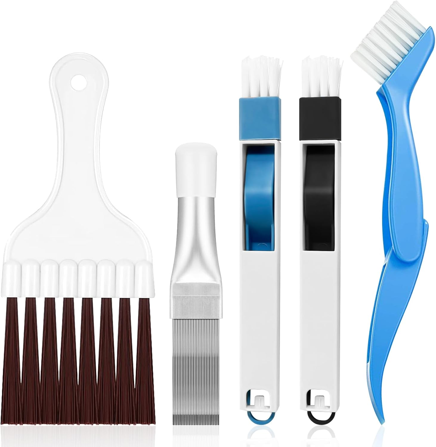 6 Pieces Condenser Comb Dryer, Slat Comb, Dryer Cleaning Brush, Condenser Comb for Cleaning Air Conditioners, Refrigerators, Evaporators, Windows, Dryer Brush Cleaning image number 2