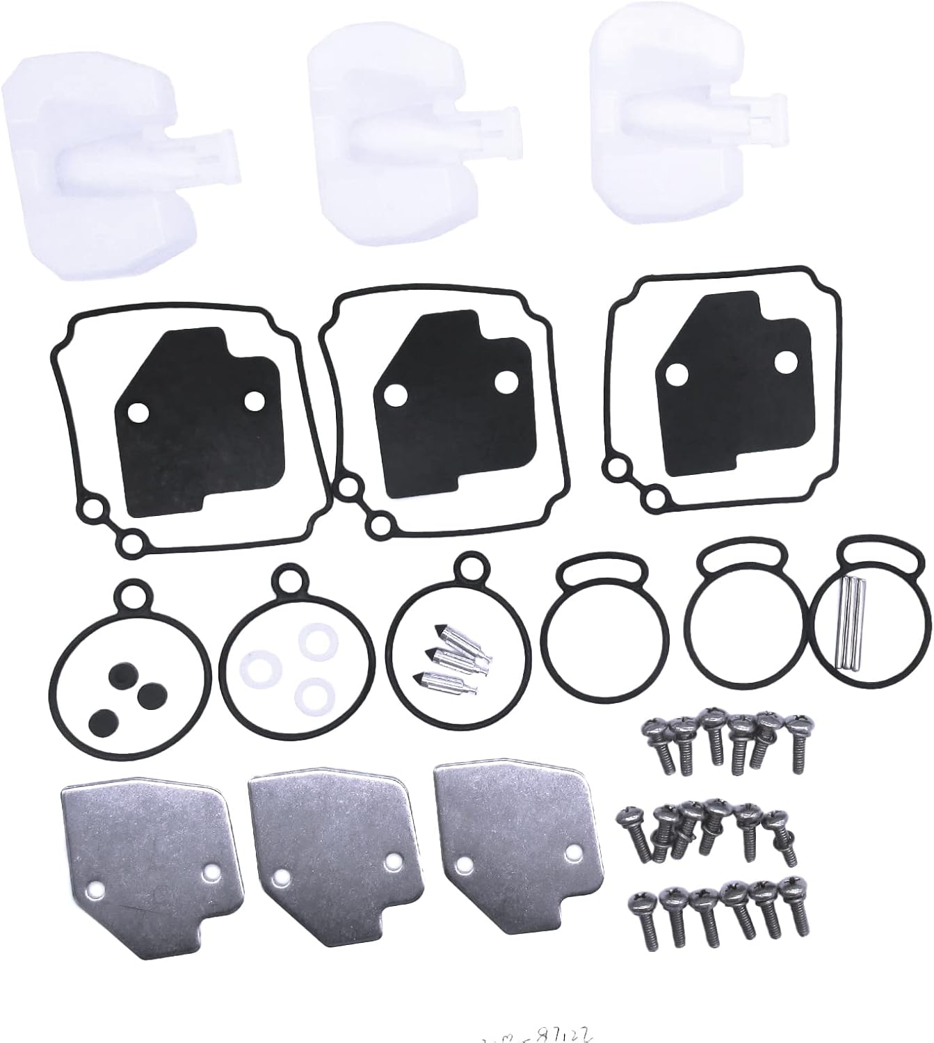 Boat Engine 3C8-87122-2 3C8-87122-1 3C8-87122-0 3C8871222 3C8871222M 3C8871221 3C8871221M Carb Carburetor Rebuild Repair Kit for Tohatsu for Nissan 40HP 50HP M40D2 M50D2 MW50D2 MX50D3 Outboard Motor image number 6