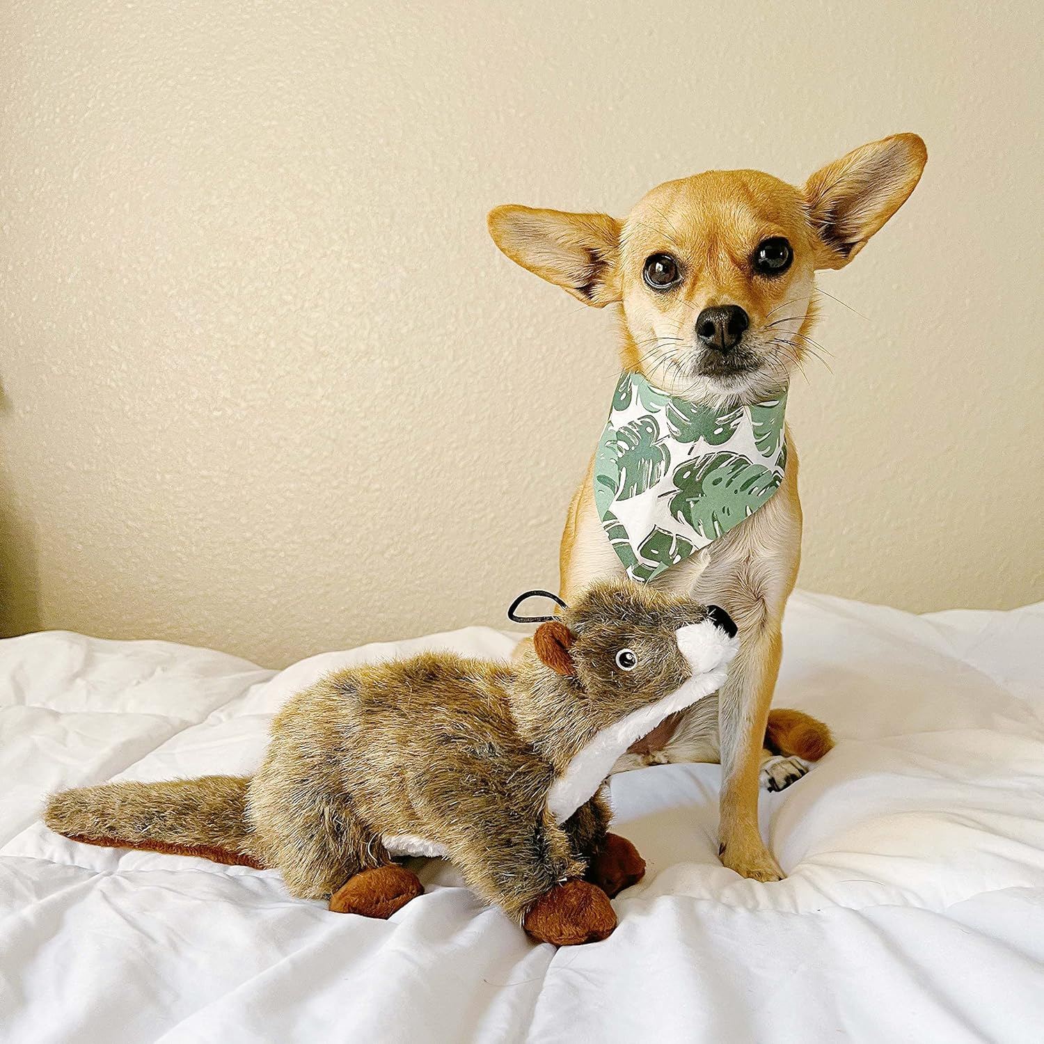 Smartpetlove Tender-Tuffs Nature - Large Realistic Plush Dog Toys (Otter) image number 1