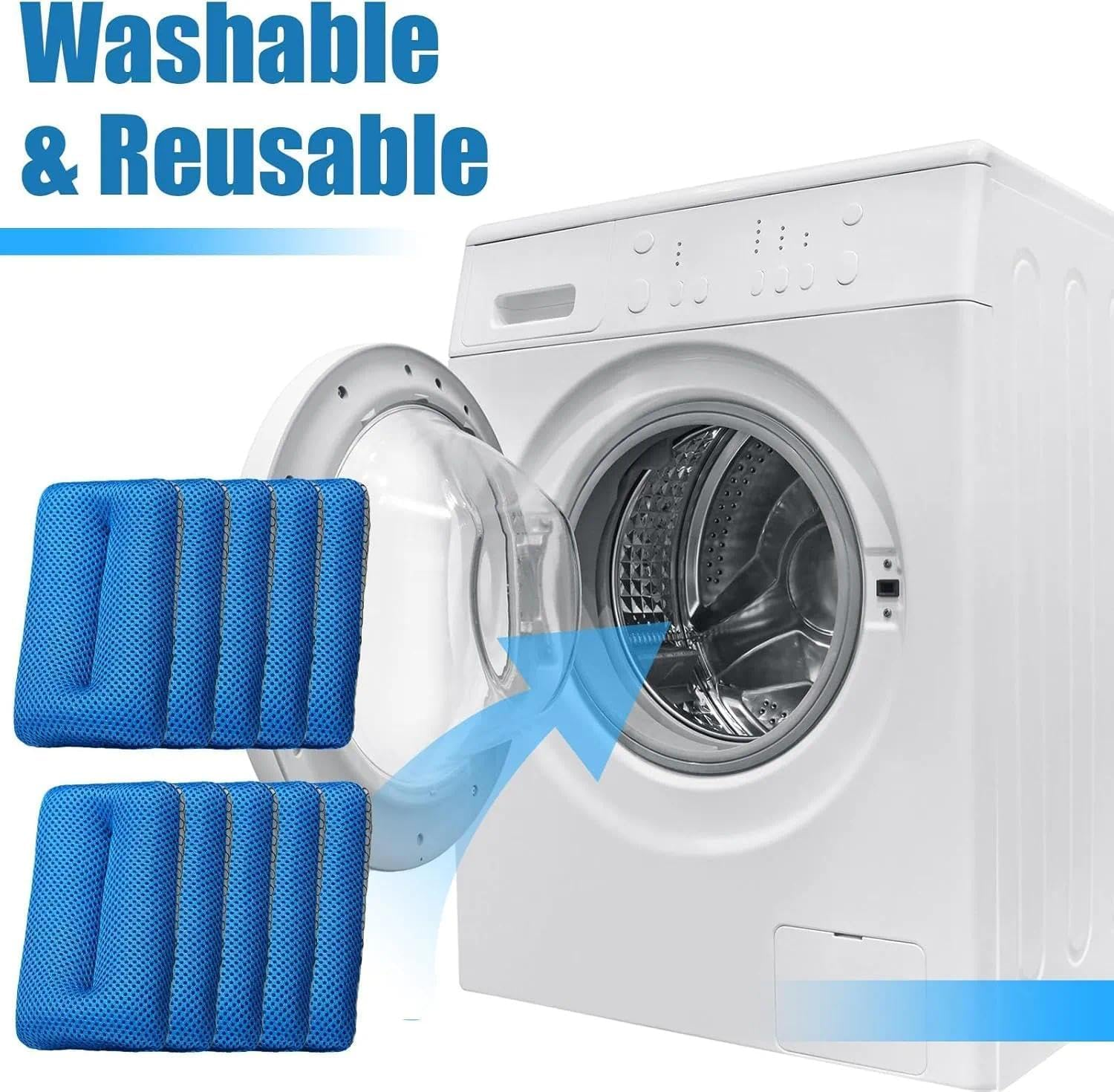 Heavy Duty Car Wash Sponge(3.5 X 6.6 Inches), Non-Scratch Microfiber Sponge for Bug & Tar Removal, Dual-Sided Sponges for Cleaning Cars, Trucks, Compatible with All Vehicle Exteriors(5-Pack)-Leralsta image number 4