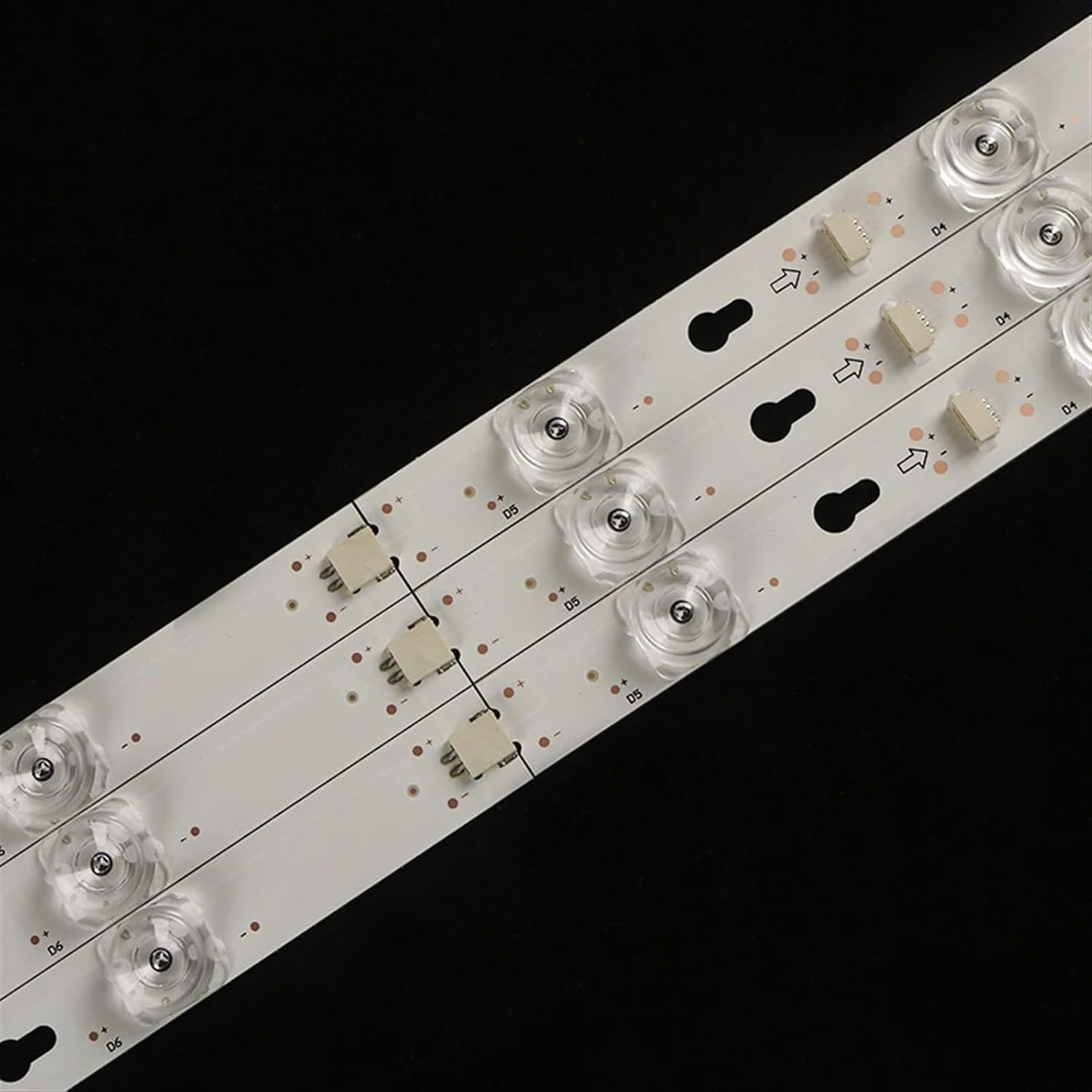 LOTOAK 15Pcs(5Tv) LED Backlight Strip Compatible with TCL 40"TV 40HR330M08A7 V1 4C-LB4008-HR03J 40D2900 Thomson 40FD5406 Toshiba L40F3301B 40A730U (Color : 3Pcs(1Tv))