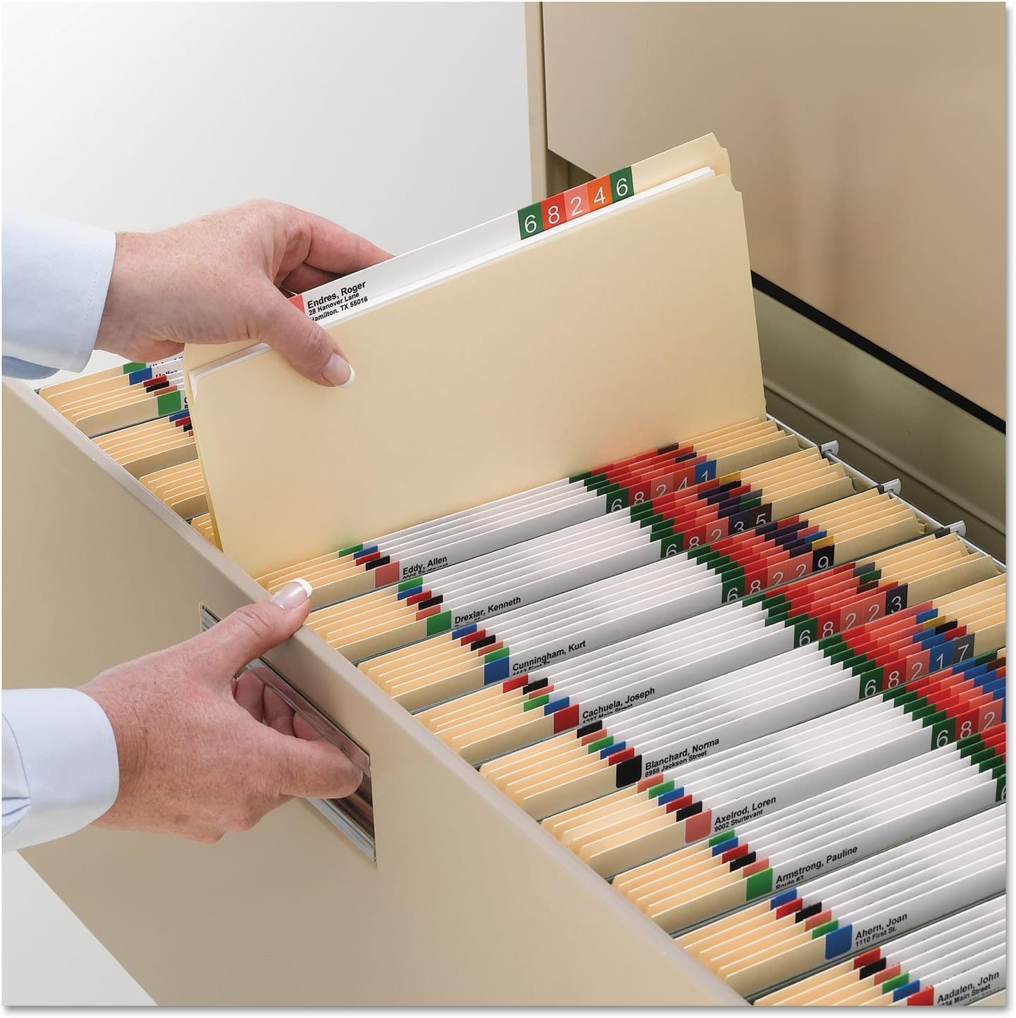 Smead File Folder, Straight-Cut Tab, Legal Size, Manila, 100 per Box (15300) image number 2