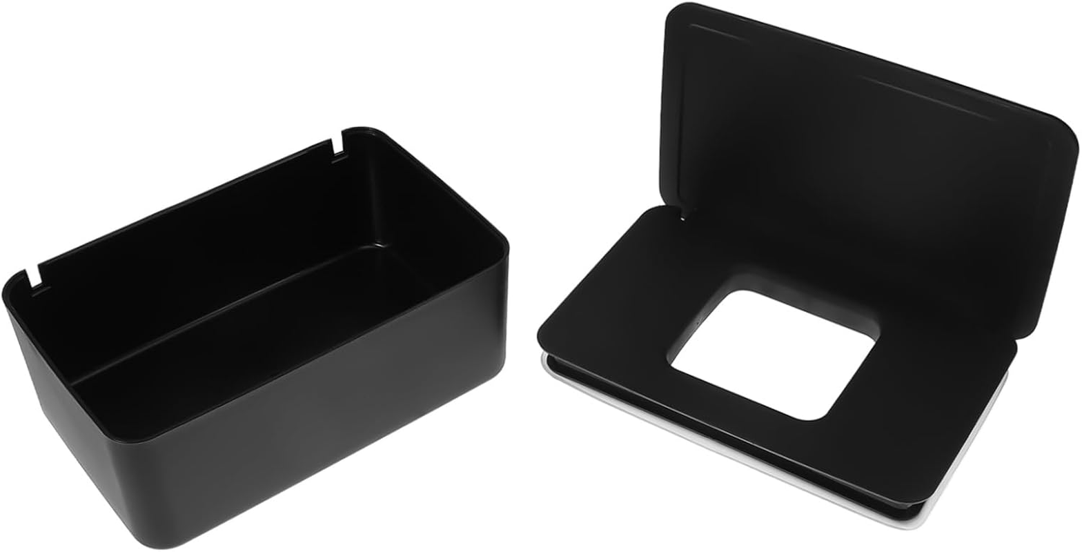 STOBAZA Wet Wipes Storage Box Plastic Refillable Wipes Container Box for Home Office Car Use Multifunctional image number 3