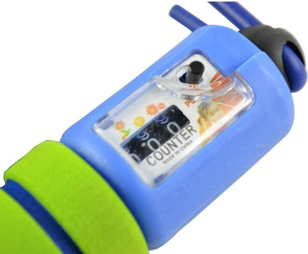 KINGSOO Jump Rope,2 &1 Pack Speed Jump Rope Women Adult Kid,Adjustable Lightweight Rope for Heart Boxing Equipment Exercise image number 3