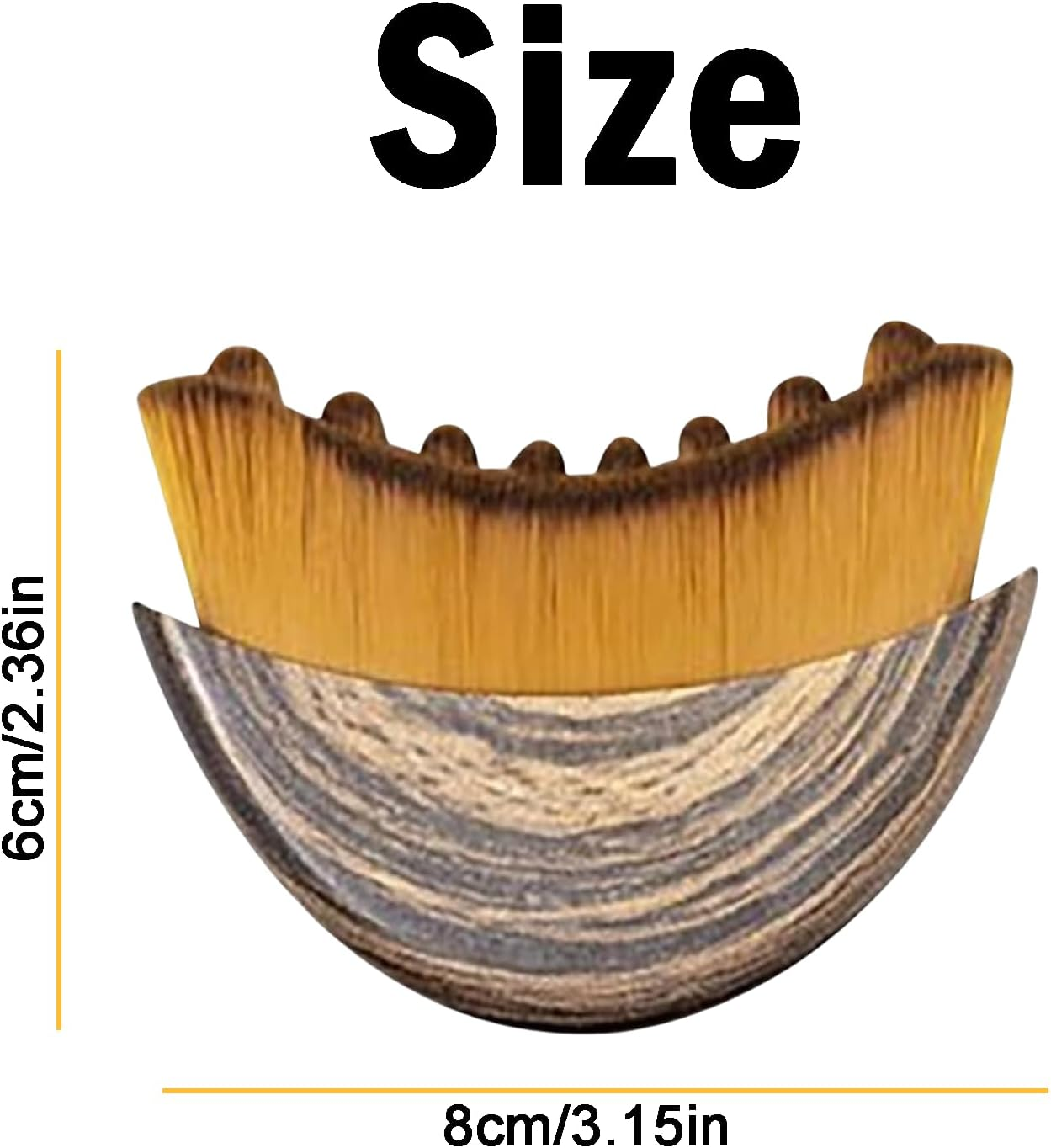 Rylaxzon Lymphatic Drainage Brush, Lymphatic Brush - Lymphatic Contour Face Brush, Chin & Jawline Sculpting, Pre - Makeup Massage and Shoulder & Neck Care image number 1