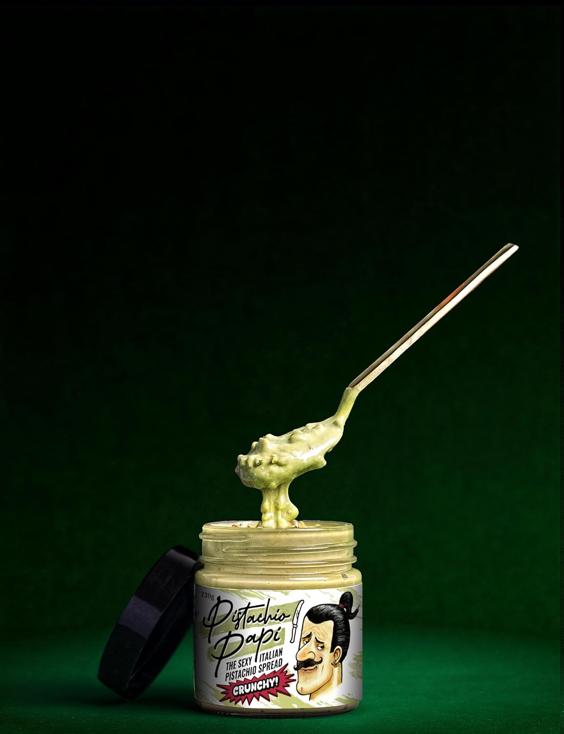 Pistachio Papi Pistachio Spread | CRUNCHY | Australia'S #1 Pistachio Spread | 230G image number 3