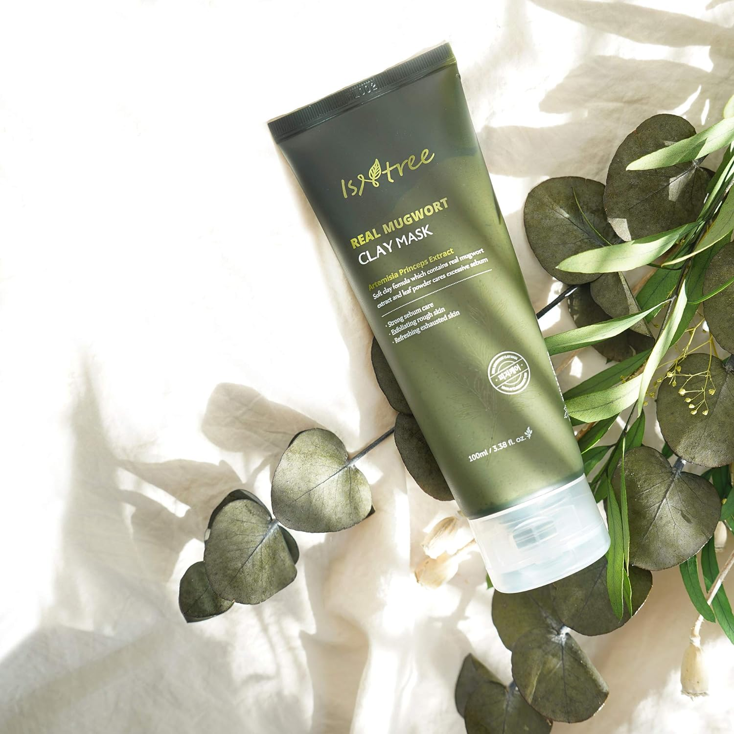 ISNTREE Real Mugwort Clay Mask image number 4