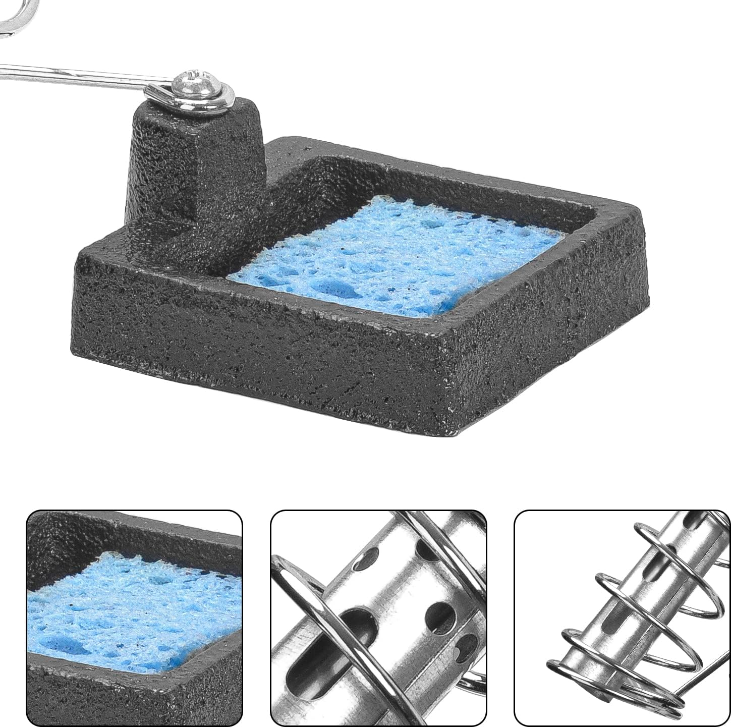 TOPEX 60W Digital Soldering Iron Station Kit Solder Fast Heat Variable Temperature LED Display image number 1