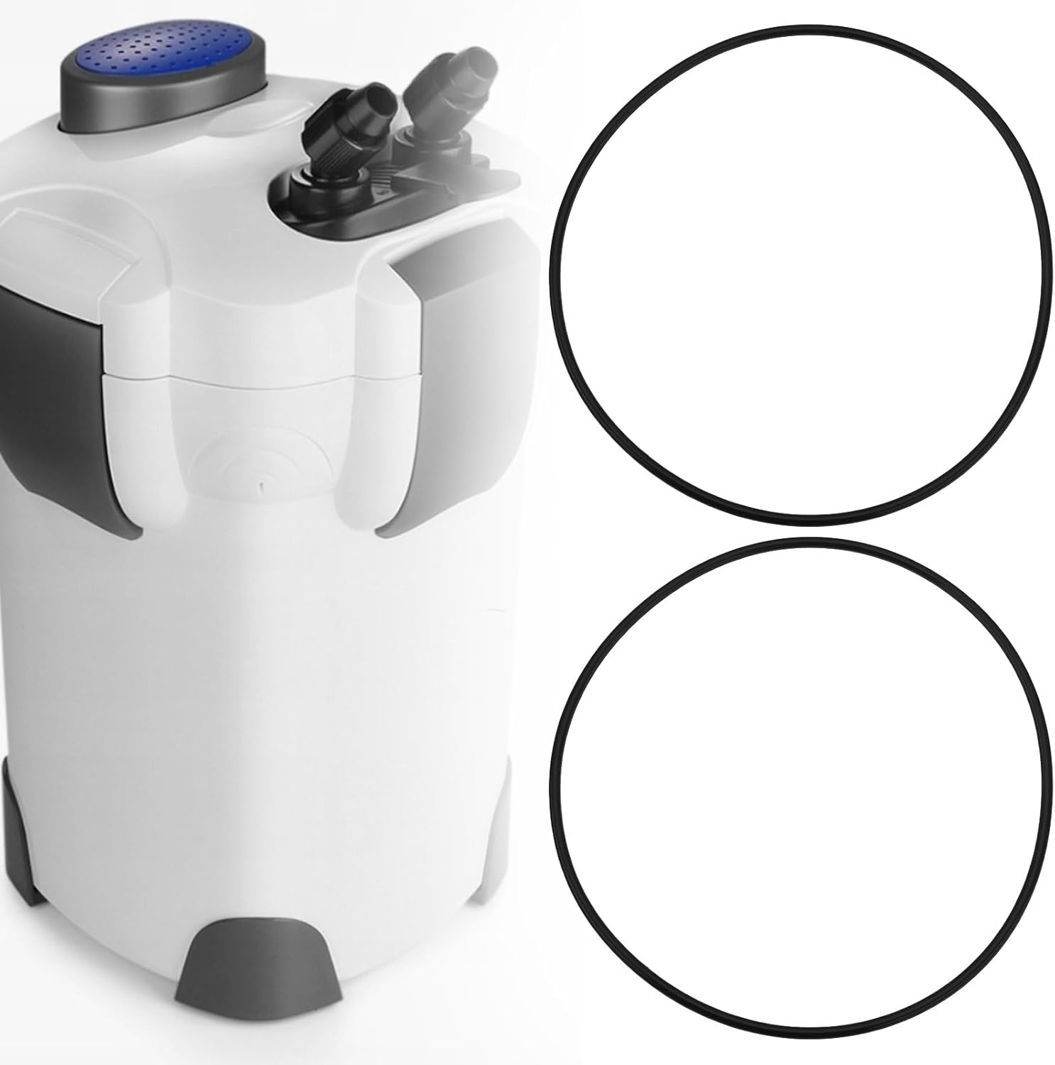 2Pcs O-Ring Inner Diameter 218Mm X Wire Diameter 5.3Mm Replacement Seal Oring Compatible with Sunsun Canister Filter HW303A HW303B image number 4