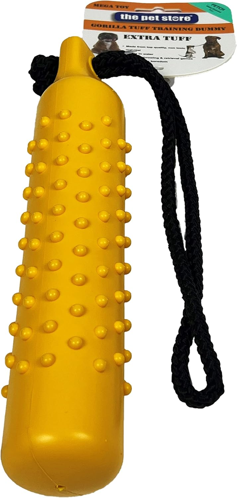 Pet Store the Gorilla Tuff Floating Training Dummy for Throwing and Retrieval Games on Land and in Water, Healthy Exercise for Your Dog