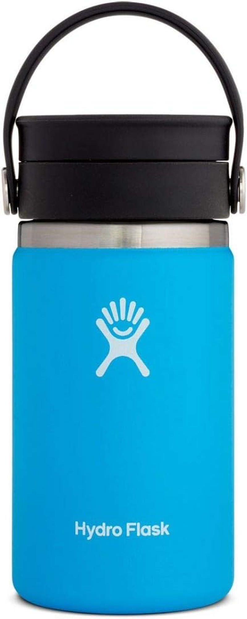 Hydro Flask 12 Oz Wide Mouth Bottle with Flex Sip Lid White image number 5
