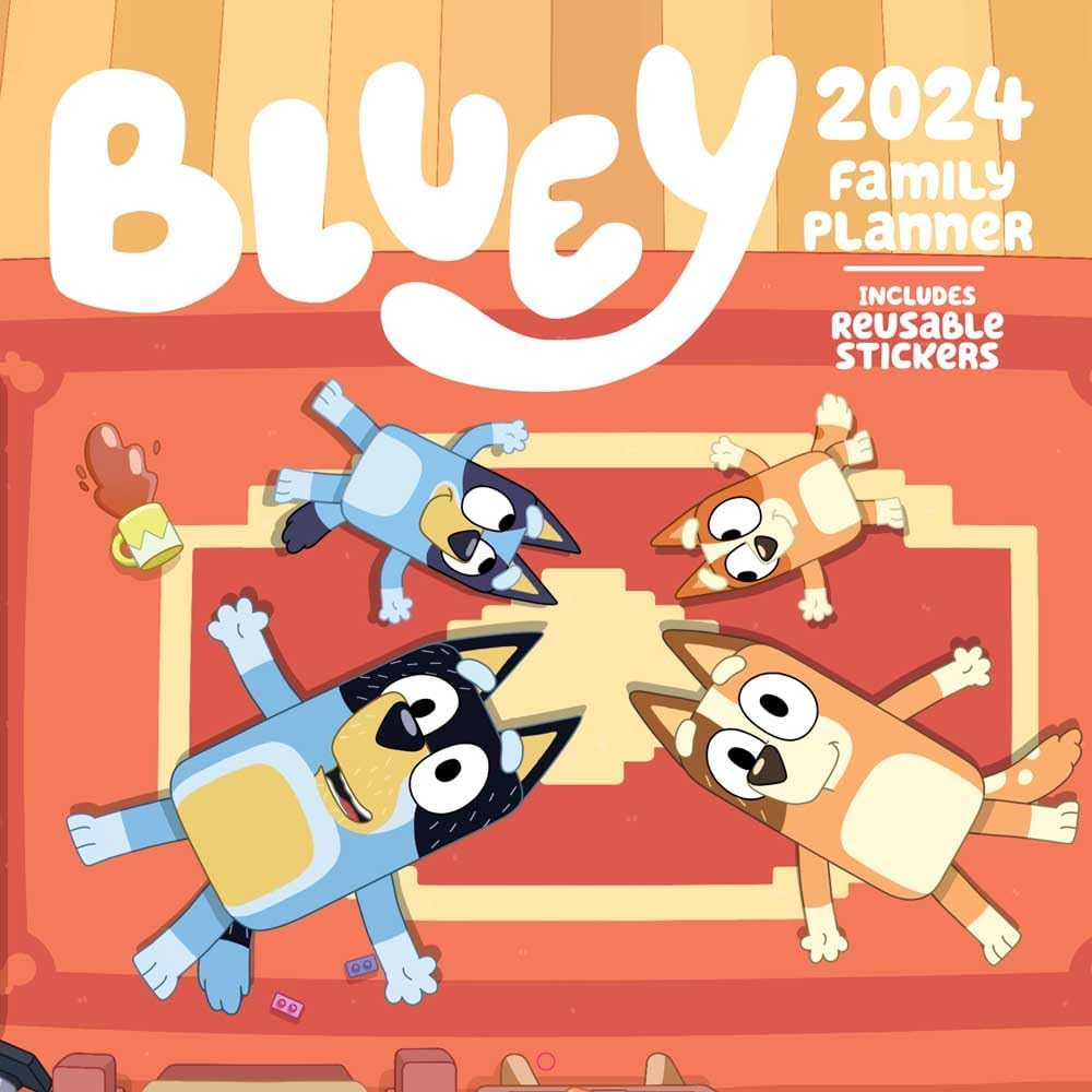 Bluey Family Planner 2024 Square image number 2