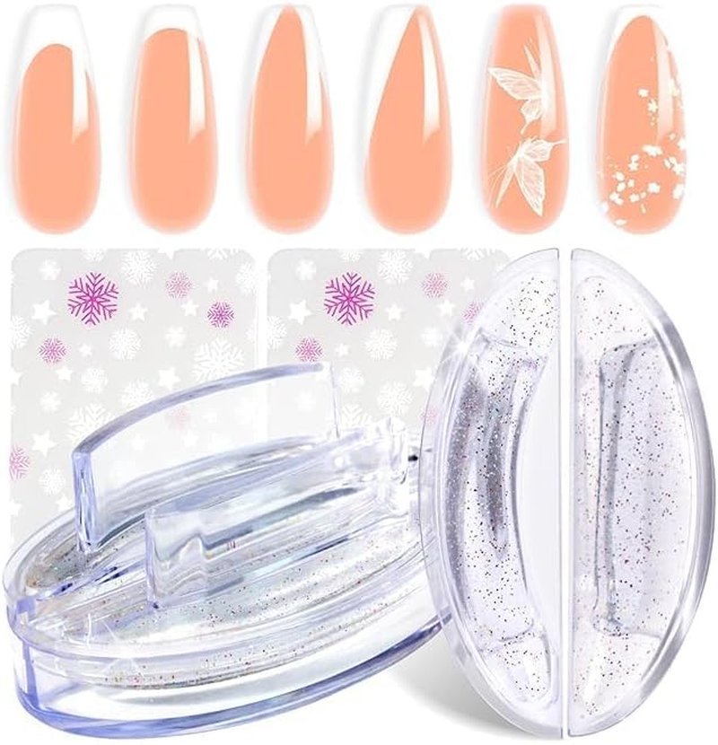 3PCS Nail Art Stamper Set, Silicone Nail Stamper Set Various Patterns Soft Manicure Stamping Tools Nails Art Template Tools for DIY Nail Salon for Nail Art Manicure image number 6