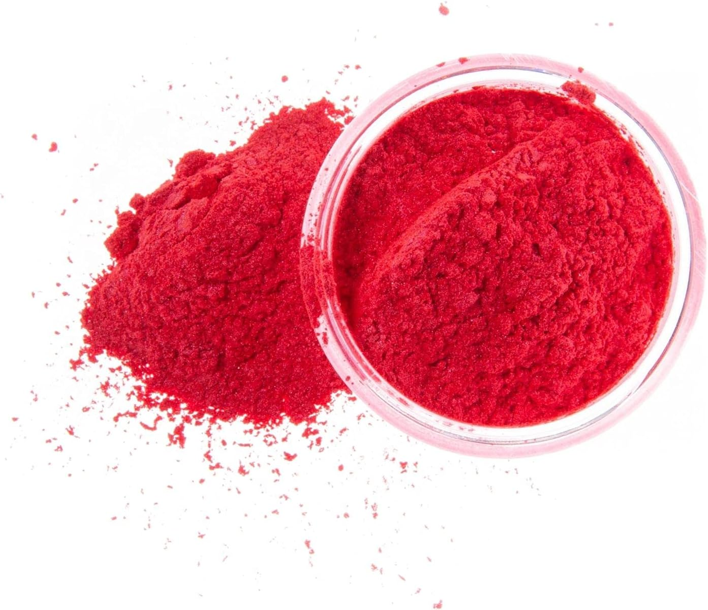 Slice of the Moon | Orange Natural Mineral Mica Powder, 0.42Oz (12G) | for Personal or Professional Use - Cosmetics, Epoxy Resin Projects, Nail Polish, Soaps, Bath Bombs, and Art Projects