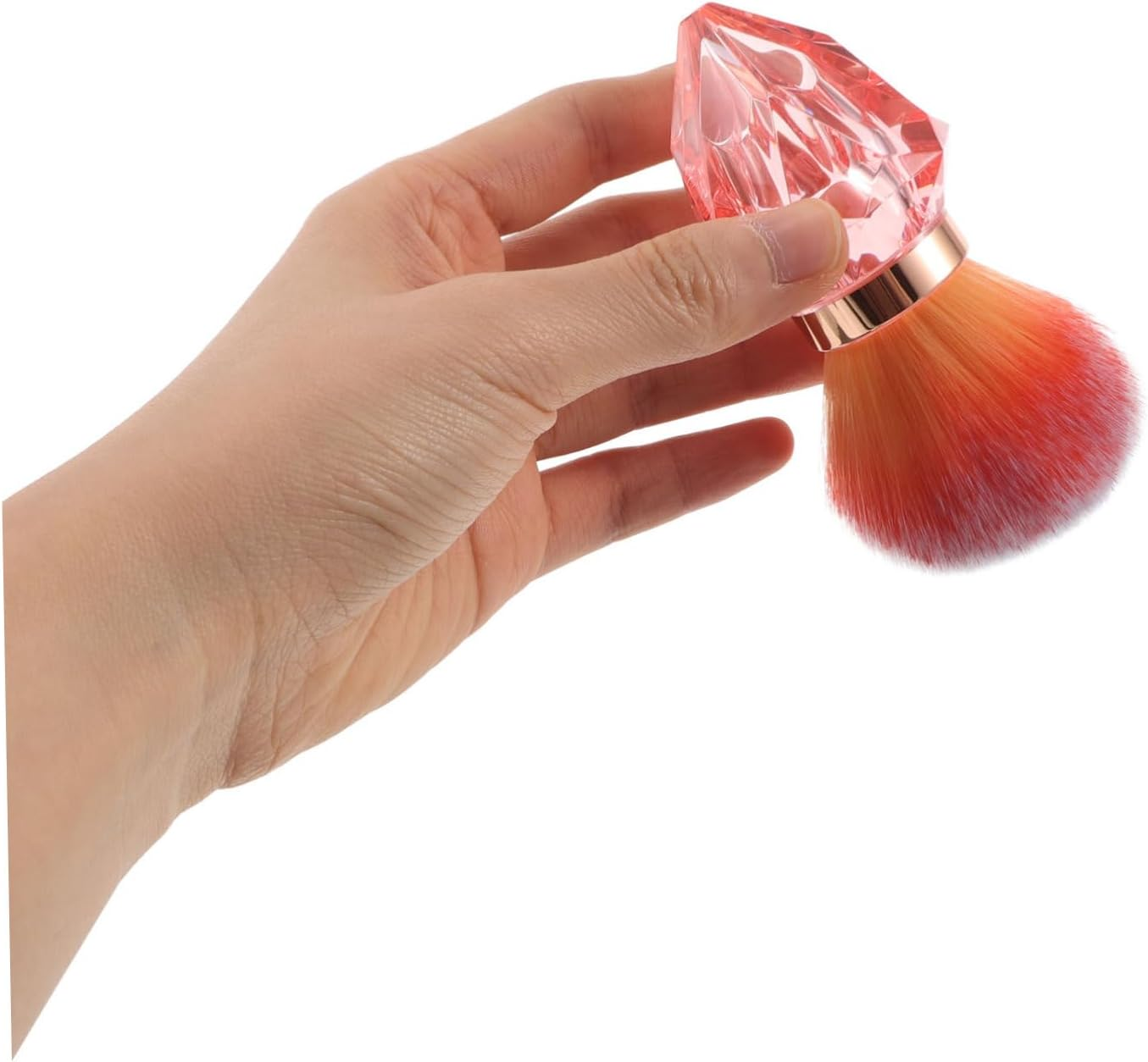 Beatifufu Nail Art Tools Soft Bristle Dust Brush Makeup Powder Applicator for Home Manicure Beauty Routine image number 6