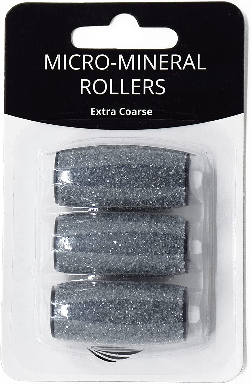 Own Harmony Extra Coarse 3 Refill Rollers Best Fit for Electric Callus Remover CR900 for Men - Pedicure File Tools Foot Care - Replacement Refills 3 Pack