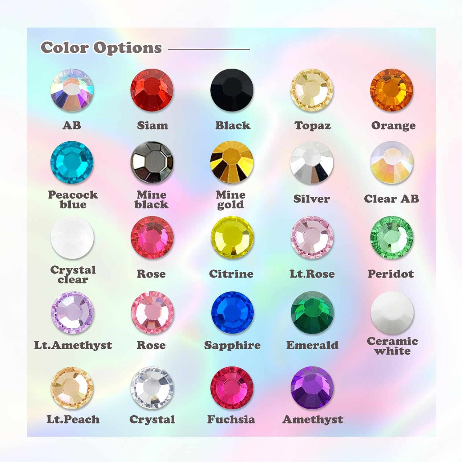 CLRDIVA 5000Pcs 3Mm Red round Resin Flatback Craft Rhinestones for Shoes Tumblers Nails Makeup DIY Bling Decoration